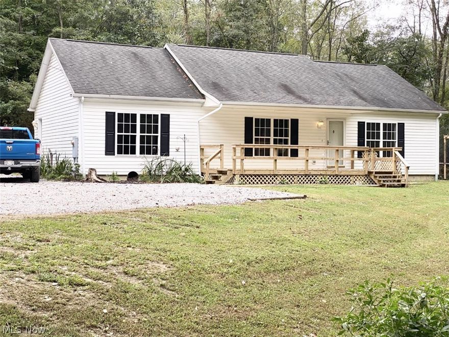 UNIQUE OPEN AND AIRY DESIGN in this attractive 3 bedroom, 2 bath ranch home situated on .62 acre and located in New Cumberland.  Convenient access with features on the main level that include a beautiful living room, impressive kitchen with abundant cabinet space, dining room, 3 bedrooms, laundry room and master bath.  Schedule your appointment to see this beauty today!