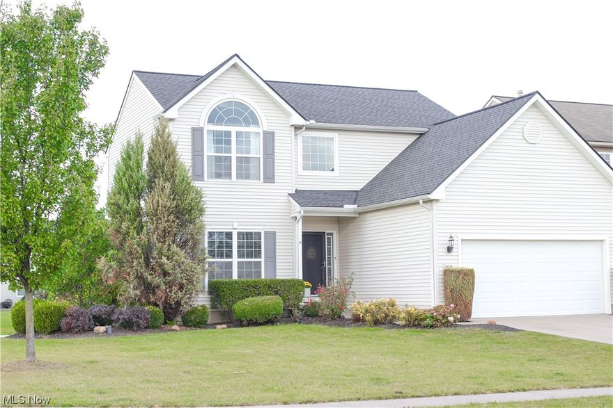 Be the first to see this stunning move-in ready colonial on a spacious corner lot in Avalon Estates! Built-in 2007, this beautifully landscaped, 3 bedroom, 2.5 bath home features 9-foot ceilings, a first-floor laundry room (complete with washer and dryer), a beautiful newly built (2020) back patio which is perfect for entertaining or relaxing on a beautiful day! The spacious eat-in kitchen has been updated (2021) & has loads of cabinet & counter space for all of your hosting needs. The large master bedroom has vaulted ceilings, a walk-in closet, and a convenient master bath. Two additional bedrooms and another full bathroom round out the second floor. The basement has been fully finished and ready to be your perfect rec room, "man-cave" or a lovely secluded home office! This home also has a new water tank (2022) and a New roof (2019)! Don't miss out on the opportunity to own your dream home in this peaceful neighborhood.