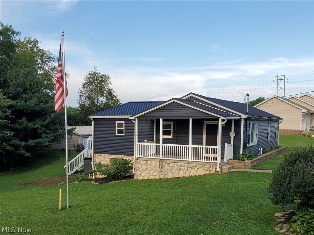 Excellent Location! Country living close to town! Beautiful house with open concept sitting on .66 acres. High Efficiency HVAC and Water Heater new in 2020. New Siding in 2021, New Windows in 2020, New Roof in 2019. First floor has two full baths and a first-floor laundry (second laundry option in the basement). Master suite with private bath and walk in closet. Two bedrooms on first floor with an office or bonus room. Open kitchen and living. All appliances stay, including refrigerator, stove, dishwasher, washer and dryer. Full, walk-out basement with 3rd bedroom and tons of storage! Large, two-tiered deck overlooking a great backyard. Move in ready, come bring your finishing touches.