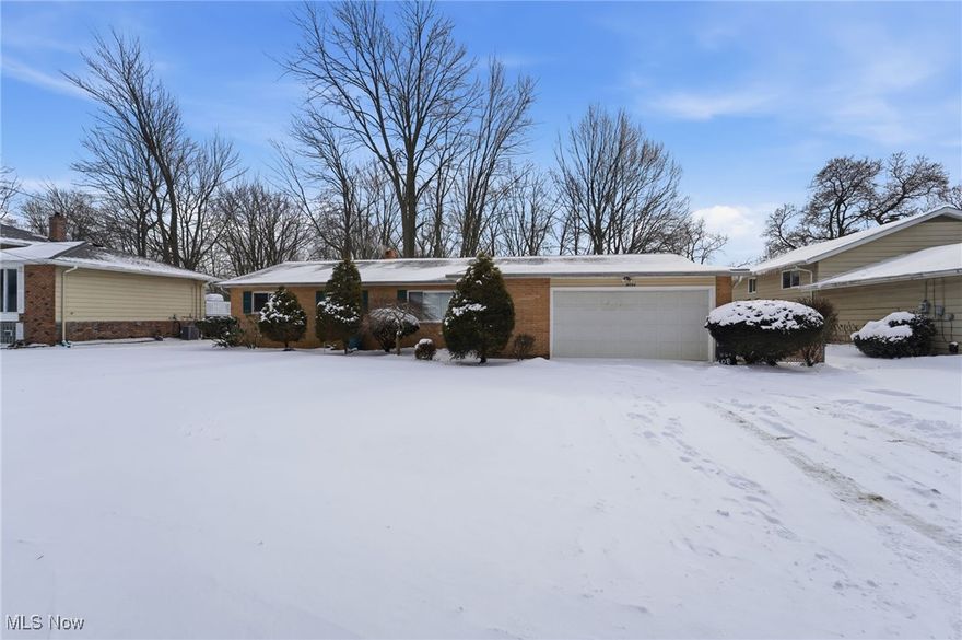 Welcome home to this inviting 3-bedroom, 1.5-bath ranch in the heart of Mentor, OH, offering the perfect blend of comfort, convenience, and opportunity. Designed for single-floor living, this home is just waiting for a new owner to add their personal touches and make it truly their own.

Inside, find a functional layout featuring an eat-in kitchen and a separate dining room, ideal for everyday meals or hosting possible game nights. All appliances stay, making your move-in process that much easier. Unwind year-round in the 4-season room, complete with a hot tub - your own private retreat no matter the weather.

Outside, enjoy a fully fenced yard, perfect for pets, play, or relaxing evenings outdoors. Located in a highly desirable Mentor location, this home offers close proximity to shopping, restaurants, and highway, keeping everything you need just minutes away.

Whether you're a first-time buyer, downsizing, or looking for a home you can customize over time, this property offers solid features, a great layout, and an unbeatable location. You will not want to miss out on this opportunity, so schedule your tour today!