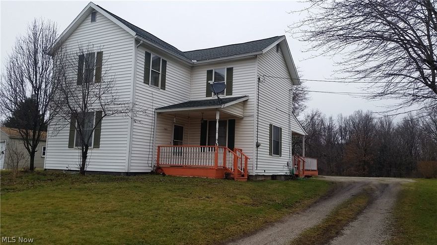 Lovely family home at a affordable price. Large deck off the kitchen - great for entertaining outdoors. Updates include newer roof,  hickory kitchen cabinets, newer windows. HMS Home Warranty Included