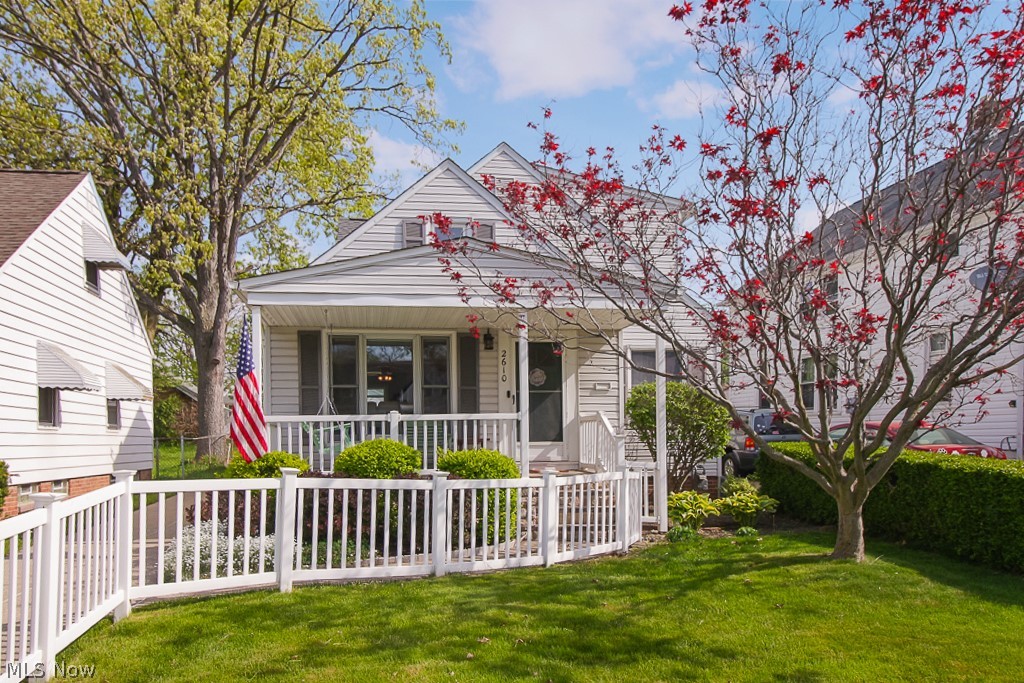 WELCOME HOME to 2610 BROOKDALE AVENUE!! This beautifully updated cape cod is ready for new owners! Upon entering you will be greeted by original hardwood floors and an updated open living space (2017) flowing into the kitchen featuring newer kitchen appliances (2017). The first floor offers two spacious bedrooms and an updated full bath (2017). Upstairs you will find the spacious master bedroom. This area includes an area perfect for an in home office, play area, or additional living area. Off of the bedroom is an amazing walk in master closet as well as a master bath! Bonus storage space can be found tucked behind the built in shelving as well! Downstairs, the basement offers even more finished living space perfect for entertaining or whatever you may like! Outside you will find a beautiful backyard and two car garage extra deep garage! Additional updates include full tear off roof (2022), hot water tank (2020),new main level doors (2018), appliances (2017), electrical box (2016), fur