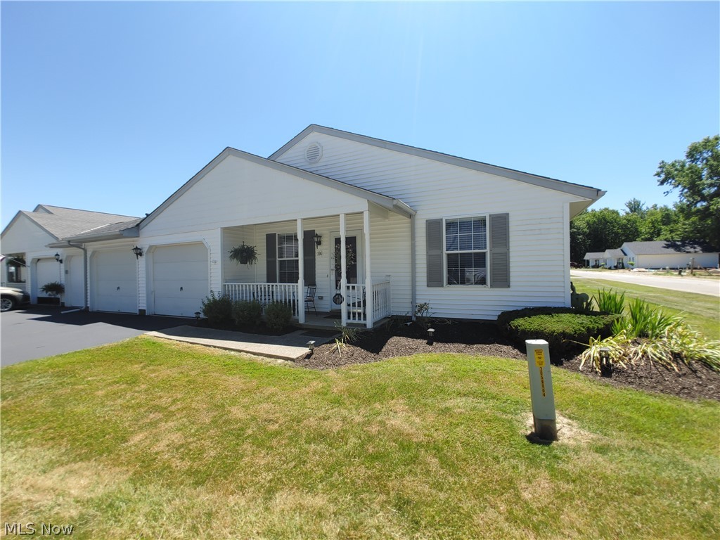 If you are looking for an adorable 3 bed, 2 full bath, single floor RANCH condo WITH attached 2 car garage.... IT HAS BEEN FOUND! With a quick commute to Lake Erie only 4 miles away, this makes this condo a great option for full time or part time residency! Pride of ownership with TONS of updates are beyond apparent with this home. Updates include the following: New appliances (other than dishwasher), New toilets, New exterior rear door including trim, Newly paved driveway, NEW FURNACE AND AC! All paint, carpet and the kitchen plank flooring has been updated! Kitchen has new plumbing and a new faucet. Even the windows are fitted with new custom blinds. The seller has also installed tasteful new light fixtures as well as extended the outside patio for your future relaxation and outside entertainment needs! This condo won't last long!
