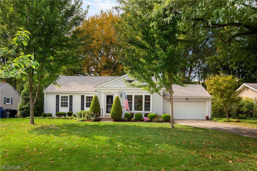 Welcome to your dream home! This meticulously maintained 3-bedroom, 2-full-bath ranch is nestled on a serene tree-lined street, offering a perfect blend of comfort and convenience.
Step inside and be greeted by a spacious living and dining room with plenty of natural light, ideal for entertaining guests or enjoying cozy evenings by the fire. Separated by pocket doors enter the relaxing great room with hardwood floors and built in cabinets that opens to a 3-season room surrounded by windows, to relax and enjoy the beauty of every season. Hardwood floors through out, add elegance and warmth, making it perfect for single-floor living. Upgraded features include; Pre plumbed 1st floor laundry in spare bedroom closet for 1st floor laundry option, Cove ceilings, pocket doors, built in bookshelves, wainscoting, exterior grill, fireplace.
This property boasts a full unfinished basement, expertly waterproofed for your peace of mind, offering endless possibilities for customization. New sump pump and hot water heater 1019, Furnace and A/C 2018, roof, gutters and downspouts 2010. 
Don't miss this opportunity to make this beautiful house your forever home.