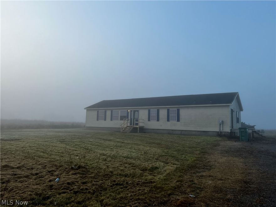 Call Today to come see this great opportunity. 8+ acres, 3 bedrooms 2 full baths and first floor laundry. step downstairs to experience the large basement with extra tall ceilings!