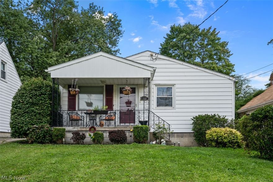 Meticulous updated ranch offering 3 bedrooms with detached 2 car garage and partially fenced yard.  You'll love entertaining in your Open concept updated kitchen with 20" ceramic floors, custom cabinets with beautiful counter tops, back splash with newer stainless steel appliances.  Kitchen open to spacious dining and living area with beautiful hardwood floors.  3 large bedrooms with hardwood floors and white trim.  Beautiful updated bathroom with tile floors.  Completely finished lower level with wood laminate flooring, dropped ceiling and recessed lighting perfect for a theater room, additional bedroom, exercise room -  unlimited possibilities!  There is another updated full bath with tiled walk in shower.  This home is move-in ready just waiting for new owners and comes with home warranty for your worry free purchase!