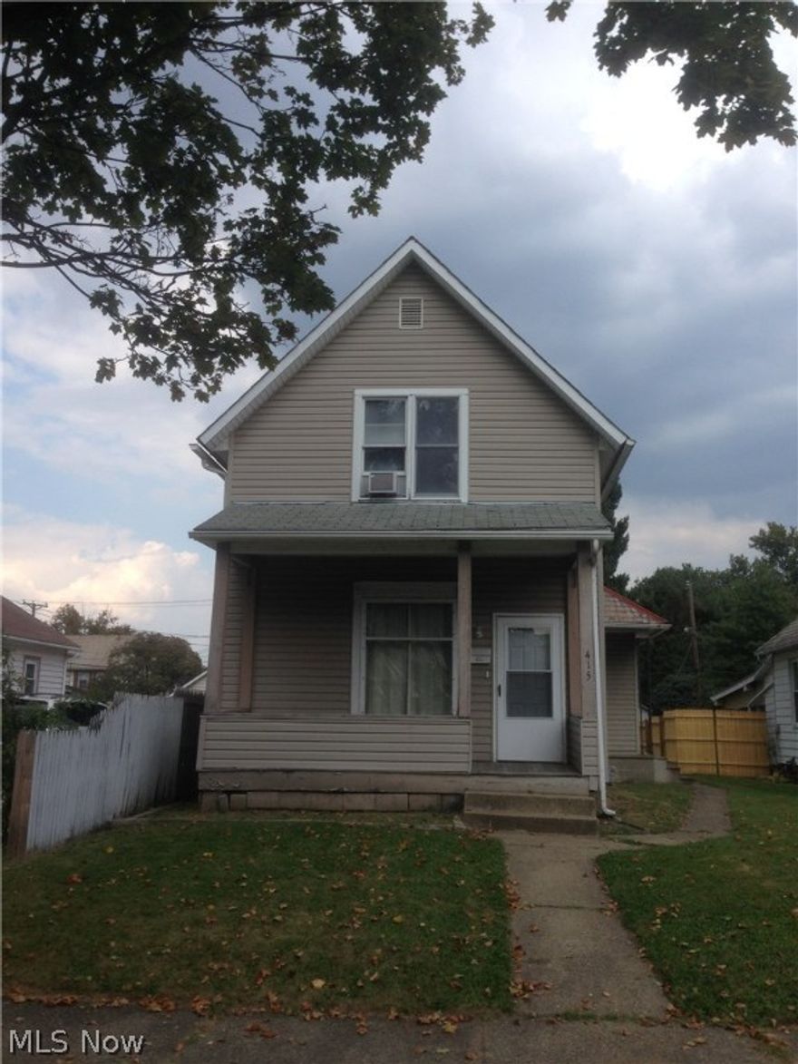 Great Investment Property. Large living and dining room. Eat-In Kitchen with plenty of counter space. Large backyard, lot is 206 feet deep.