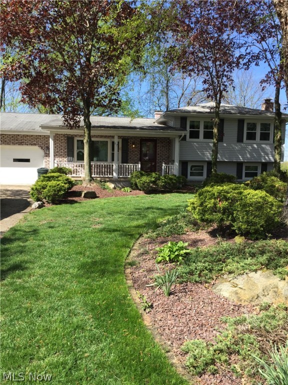 A wonderful 4 level split home located in Austintown, Ohio. The home has a large eat in kitchen and a nice sized living room located on the main level. Upstairs you will find a full bath and 3 ample sized bedrooms. On the lower level you will find a large family room with a sliding glass door that leads to the beautiful back yard. The finished basement also adds extra living space which could be used as a fourth bedroom or an office. There is a laundry room located in the basement. This home offers so much space. It won't last long.