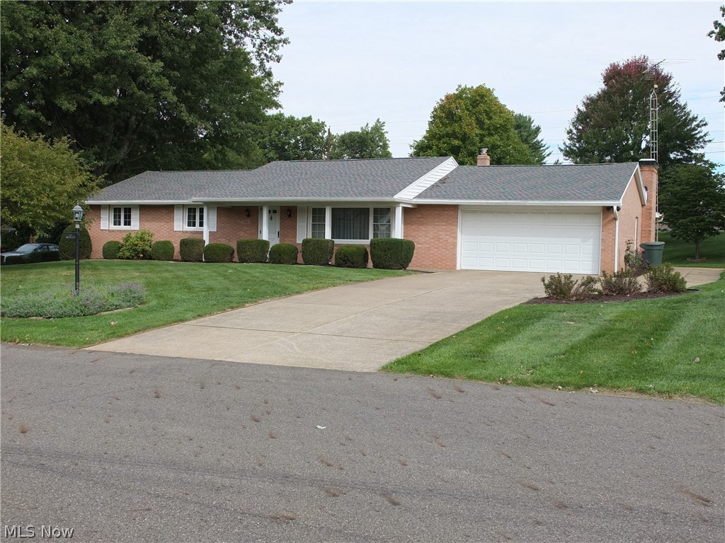 Fantastic find! Wonderfully maintained 3 bedroom, 2 full bath brick ranch with a finished lower level on a quiet street in Plain Township! The spacious formal living room with picture window leads to the formal dining room. Eat-in kitchen has a nice-sized dinette, a pantry, a serving window to the dining room and comes fully applianced. The large family room has a beautiful brick fireplace. The master suite has a large closet and direct access to a full bath. There are 2 additional good sized bedrooms plus a full bath with an updated shower/tub on the main level. The lower level has a massive finished rec room with a nice bar area and a great storage room with a workbench, shelving and closets. 2 car attached garage plus expanded driveway for extra parking. Beautifully landscaped yard with a patio and front porch! Conveniently located near schools, parks and restaurants - a must see!