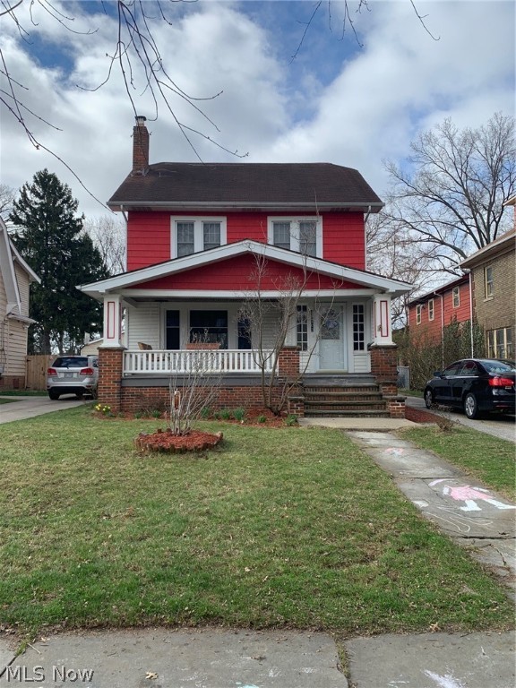 Welcome home to this charming 3-bedroom, 2-bathroom home near Kamm’s Corners. Original woodwork and built-ins surround you throughout the first floor. Cozy up to the newer high efficiency gas fireplace in the ample-sized living room. Original hardwood floors can be found in the living room, dining room, as well as all three upstairs bedrooms. Enjoy spring and summer evenings on your front porch swing, or the screened in back porch accessible by the second floor. The large kitchen has plenty of counter space and storage, with access to the fully fenced backyard. The finished attic adds to the already generous living space. Detached 2-car garage. A one-year home warranty is included for your peace of mind. Make this home yours for the summer time!