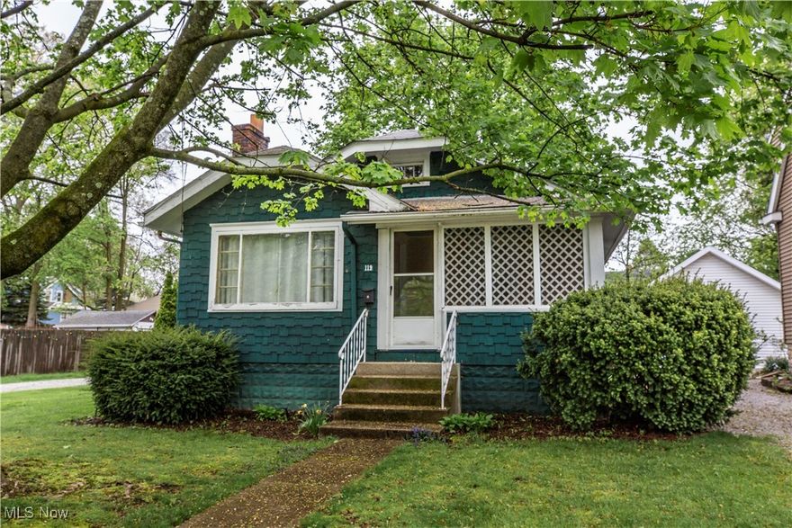 Welcome to 119 Lincoln Ave. in Cuyahoga Falls — a charming 2-bedroom, 1-bath ranch offering convenient one-floor living and a great opportunity to build equity with a little vision and love. The home features several recent updates, including a new refrigerator and stove, a new dryer (washer included), and fresh paint throughout every room within the last year. The kitchen and bathroom floors have also been updated, and the electrical panel was professionally converted from fuses to breakers in 2024. Step outside to enjoy a screened-in front porch, a fully fenced backyard ideal for pets or play, and a one-car detached garage with additional covered parking. While there’s still room to make it your own, this home offers a solid foundation and the chance to add value over time. Conveniently located near parks, shops, restaurants, and quick highway access, it’s a smart option for first-time buyers or downsizers. Don’t miss the opportunity to unlock this home’s potential — schedule your private showing today!