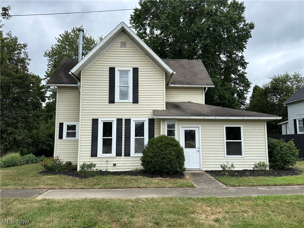 Here is your chance to buy a freshly remodeled home in the Village of Shreve! So many updates including new private concrete patio in rear with privacy fence. Brand new appliances, countertops, cabinet doors, backsplash in the refreshed Kitchen! You will love the main floor laundry room in the brand new half bathroom, even comes with a brand new washer and dryer! Plenty of space in this 3 bedroom, 1.5 bath home! Fresh paint throughout and brand new flooring upstairs! Enjoy the outside patio or the 3 seasons room! Call today for your private showing! This one won't last long!