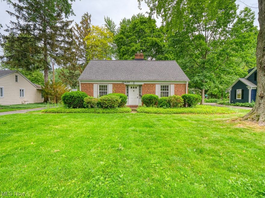 Wonderful home in a perfect location. This 3 bedroom all brick bungalow sits on an amazing, large yard with plenty of room to entertain or the kids to play. Walk into your new home and find beautiful hardwood flooring throughout. A Large living space connected to a recently updated kitchen is great for family meals or entertaining. 2 bedrooms on the main floor with a large master bedroom upstairs. The home also features main floor laundry so no more lugging baskets up or downstairs. Off the kitchen features an additional living space with a 4 seasons room and attached 2.5 car garage. This home has plenty of room to grow, great character, in a perfect location in the top-rated Bay Village School district. Schedule a showing today