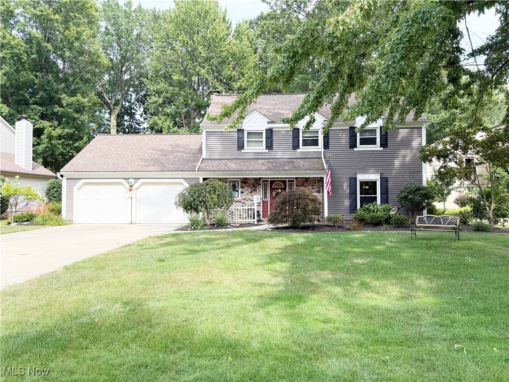 Are you looking for a home in a beautiful and sought-after neighborhood known for its friendly community? Look no further...this home has it all!
Step inside this 3 bedroom, 2.5 bath home to find LVT flooring throughout, fresh paint, and a renovated kitchen with granite counter tops and stainless steel appliances including a large removable kitchen island for even more storage. The inviting living and dining spaces make entertaining a breeze with a convenient half bath through the utility room, while the generous size family room is perfect for quiet nights watching tv or relaxing in front of the fireplace ( with removable electric insert ).
Upstairs, you will find the master bedroom and master bathroom with newly updated and modern finishes along with 2 other generously sized bedrooms and another newly remodeled full bathroom . Don't forget to check out the large 3rd floor stand up attic space which makes the perfect playroom, rec room, or extra storage!
Step outside and enjoy a beautifully landscaped backyard- a true retreat with plenty of room for gardening, entertaining, or simply relaxing under the gazebo and newly stamped concrete patio. Mature trees, and a well-maintained lawn create a perfect outdoor oasis.
Updates include:
Stamped Patio
Luxury Vinyl Flooring
Gutters, gutter guards on 2nd floor, windows, shutters
New driveway
Roof- includes 50 year transferrable warranty
Don't miss out on your chance to own this stunning home that checks every box!