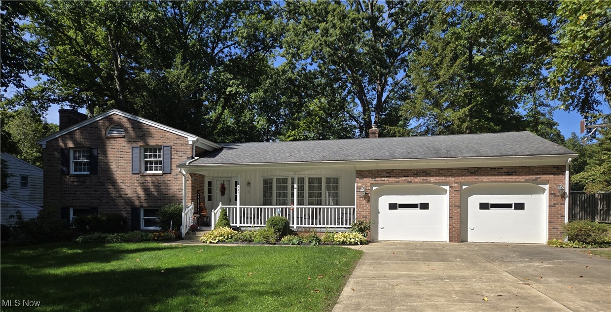 This very quiet neighborhood is a hidden gem in Ashtabula County. Located at the end of Diane Drive, this beautiful family home is very deceiving in size from the street. The large welcoming front porch is a great spot for morning coffee. The yard features mature trees and easy to maintain landscaping. The spacious backyard has a concrete patio with a built-n gas grill and a firepit area great for entertaining. The double wide concrete driveway welcomes you home. The main level contains an updated kitchen featuring granite countertops, tile backsplash, with undercabinet lights. A chefs dream with loads of counterspace and storage. The formal living room and formal dining room finish off the main area with quality laminate wood flooring. Three bedrooms with 2 full baths are on the upper level. The lower level has one bedroom with a half bath and walk out access to the back yard. The spacious family room with an Enviro gas insert fireplace is a great place to relax and unwind. The additional rec room is a great size for games or exercise equipment. The lower-level laundry has terrific storage. This property is a must-see located in the Buckeye Local School District