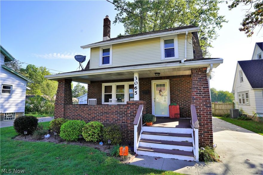 This outstanding Colonial is picture perfect.  Completely renovated within the last 3 years, 3065 Bailey Rd is waiting for you to move in and enjoy the holidays.  White cabinetry, subway tile, cement countertops, stainless steel appliances, and new sink fixture in the kitchen. Double sinks, subway tile in the full bath. All walls have been painted in the most trendy colors. Electric, plumbing, lighting fixtures have all been updated.  Newer furnace, updated windows and a waterproofed basement. The exterior boasts an impressive front porch that spans the length of the home.  The cement driveway is a recent update as is the garage door.  The oversized 2 car garage was recently drywalled. A 2 tiered deck overlooks a large back yard that is 245 ft. deep on the north side and 222 ft. deep on the south side.  This one is the entire package.  Don’t miss the opportunity to tour this home.  Call for your private showing today.