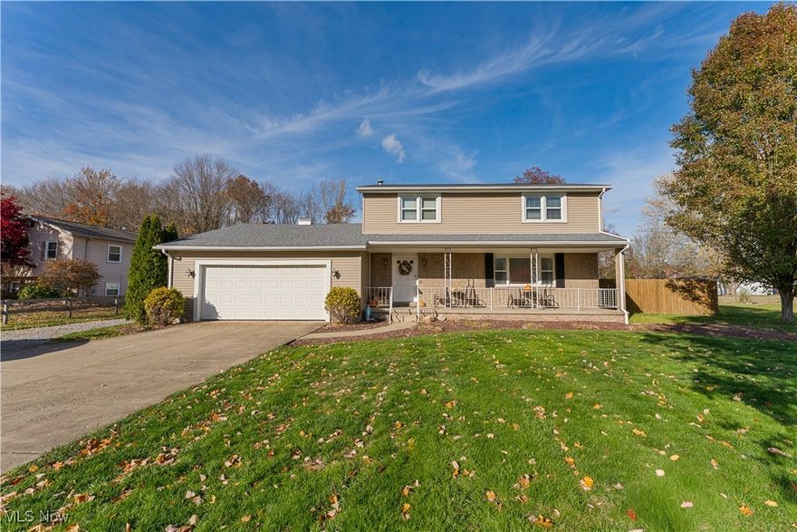 Step into this beautifully maintained 4-bedroom, 2.5-bath home in sought-after Howland and discover the perfect blend of comfort, functionality, and modern upgrades. With an over 3,000 sq. ft. layout including a living room, dining room, eat-in kitchen, versatile family room with fireplace (currently used as a fifth bedroom) AND a partially finished basement complete with bar, there’s room for everyone to spread out and relax. Recent updates like a new roof (2025) waterproofed basement (2025), new dishwasher (2025), furnace and central air (2023), plus upgraded electrical panels (2021) ensure peace of mind for years to come. Outside, entertain or unwind in your gorgeous backyard oasis featuring a hot tub, pergola, above-ground pool with new heater and pump (2024), as well as an extra gravel driveway perfect for your camper or boat. With an attached two-car garage, shed for storage, and with its great layout and exceptional amenities both inside and out, this is the perfect place to create lasting memories—schedule your tour today before it’s gone!