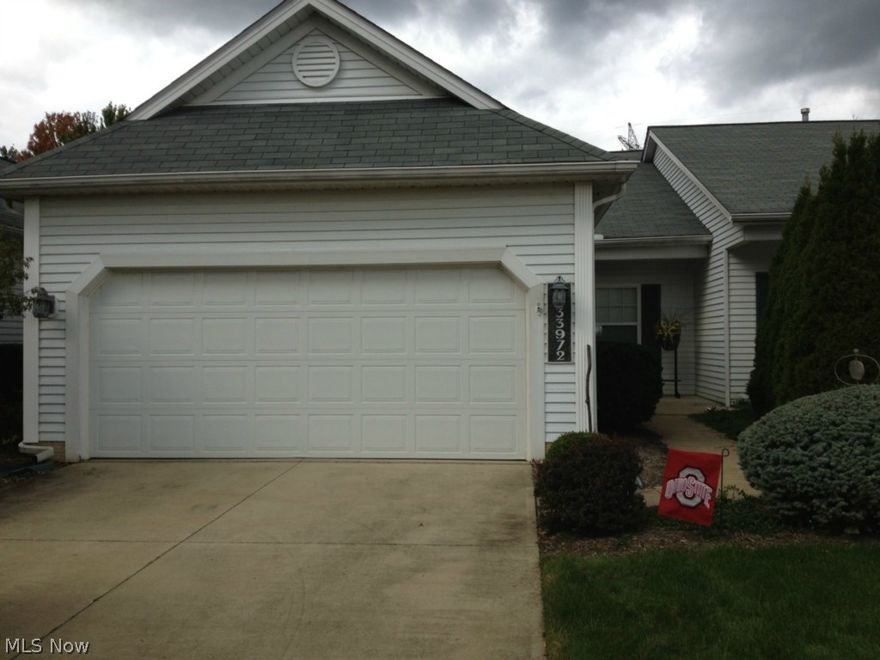 Come home to this wonderful 2 bedroom ranch condo! Home features large living room, dining room, and eat in kitchen! Kitchen has oak cabinets and all appliances stay! Master bedroom features walk-in closet and private master bath. Second bedroom with guest bath just steps away! Home is freshly painted, extra wide doorways are wheelchair accessible, and all window treatments stay. Two car attached garage with pull down stairs for extra storage. Enjoy the concrete patio in the back yard with privacy fence. Low maintenance fee, landscaping and snow removal is taken care of for you! Call today for your private showing!