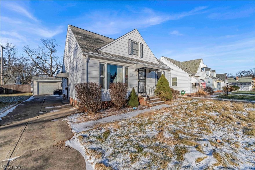 This single-family cape-cod style home is a great addition to your rental portfolio. With some TLC, this property has so much potential! The home has 3 bedrooms, 1 full bathroom and laundry in the full basement. 2 bedrooms on the 1st floor and 1 large bedroom upstairs. The home has central air and a detached 1-car garage with paved driveway for off-street parking. With easy highway access, this is near food, shopping and public transit. Great opportunity with this single-family home! Schedule a showing to see it for yourself!