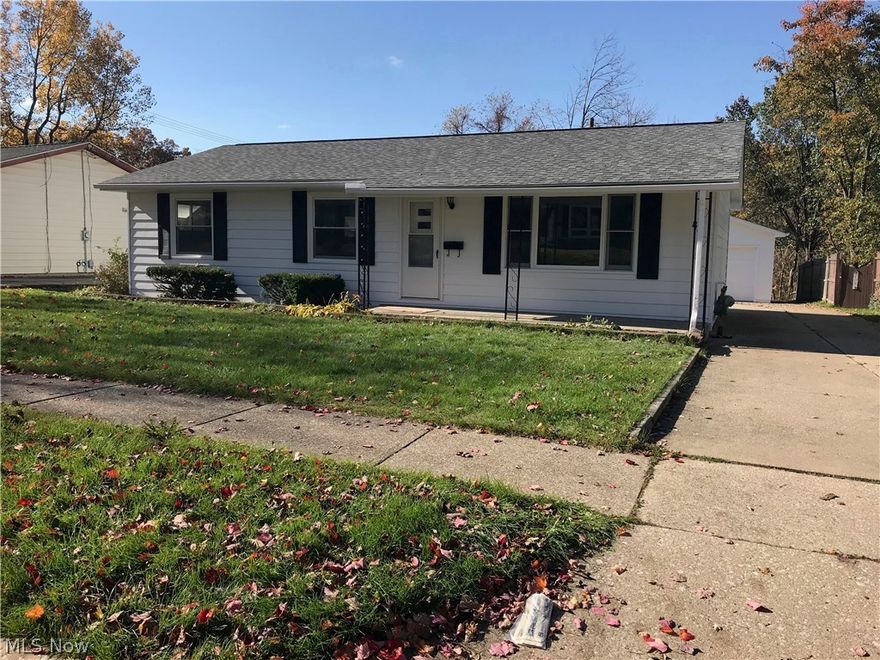 Amazing opportunity to own this pristine, completely updated Ranch. This home features three bedrooms and two full bathrooms. The kitchen is a chef's dream with new cabinets countertops, dishwasher, stove, refrigerator, microwave and new flooring all completed in 2017. The master bedroom has a new master bath with tile shower, new vanity and toilet. (2017). The roof was replaced in 2017. The entire home has been painted inside and outside. There is a new carpet in the living room. The lower level post a large recreation room and two bonus rooms plus a 2 1/2 car garage. A new modern energy efficient furnace with new AC and hot water tank. New concrete patio and modern energy-efficient windows. This is a great opportunity to get in before the holidays.