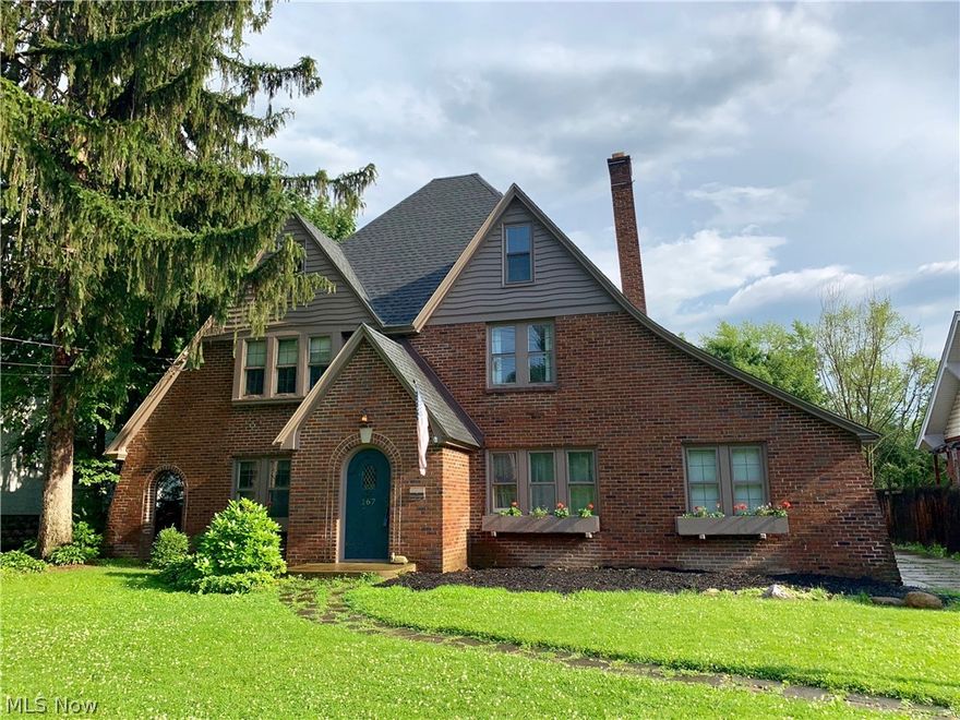 PRICED TO SELL at $123,000!!! Being sold "As Is". This charming 1930's brick home has 4 bedrooms and 1.5 bathrooms and is in the Boardman School District. It sits on nearly a half acre and there's a 19' x 12' covered patio which overlooks an in-ground pool & backyard surrounded by a natural barrier of mature trees and greenery. Perfect for Entertaining! The spacious living room has a gas fireplace and looks out through beveled lead glass French doors which lead to the patio/pool area. The 20' x 16' freshly painted attic has beautiful hardwood floors, three dormers (great nooks for reading) & a large cedar closet! This area would make a quaint & private 4th bedroom. Work from home?? There's also a first floor office off of the living room. You will find lots of original features such as glass door knobs, antique hardware, lead glass doors, coved ceilings, quaint archways, built in cupboards and more. This beauty is awaiting its next family and is need of a little TLC. HOME ALSO COMES WITH A 1 YEAR WARRANTY! Roof 2016; hot water tank 2012. Come make this lovely home your own! (Disclosures and Utility Bills in file folders on Dining Room table for your convenience).