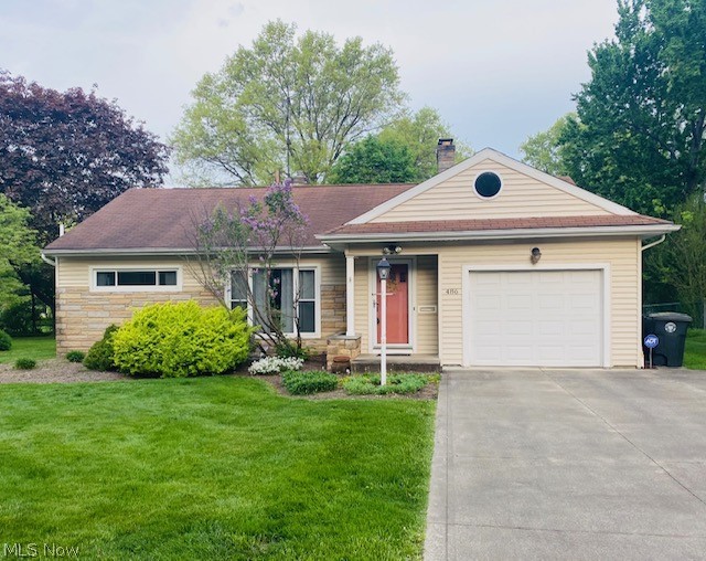 Welcome Home to this Charming Ranch in the Heart of West Akron, and Walking Distance to Stan Hywet! This cozy two bedroom,
2 Bathroom home features Beautiful Hardwood Floors, 2 Fireplaces, an updated kitchen and bath which add modern convenience while maintaining the home's classic charm. The large partially finished basement provides extra space, and also has a room for an office or possible 3rd bedroom. Other updates include Newer Windows, AC, & Hot Water Tank. Enjoy the Spacious, fully fenced backyard perfect for the outdoor gatherings or relaxation. Don't miss out on this Wonderful home!