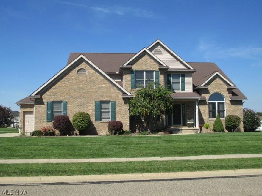 GREAT LOCATION for this 4 BR 4.5 BA home with over 3500 sq. ft located in the very desirable Enclave Development.  The Enclave offers lighted streets, sidewalks and inground pool/clubhouse.  This one offers 2 possible master bedrooms (one on first floor, one on second).  First floor master is huge at 20x14 and offers master bath w/double sinks and a large walk-in closets.  All 4 bedrooms are oversized w/the smallest at 16x12 and all offer walk-in closets.  Upstairs offer 3 large bedrooms, 2 full baths, large loft area which is currently being used as an office and a large storage closet.  Basement could easily be finished and already offers a full bath.  With a 3 car garage, this one has it all and is not only one to view online, but a must see in person.