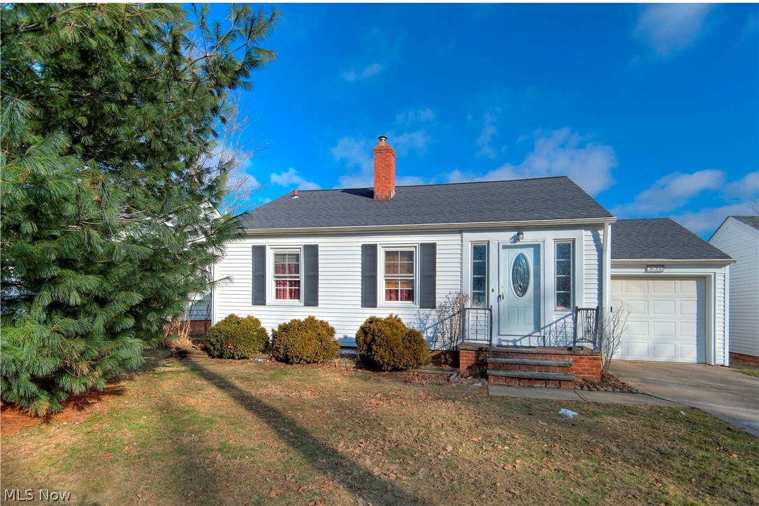 Move in ready spacious 3 bedroom 2 full bath ranch style home features a formal living room area, a full basement and a 1 Car Attached Garage. The large eat-in kitchen has been redone in the last five years. Hardwood floors in living room and bedrooms, replaced windows. The full basement is ready for your creative touch, and features a full spacious bathroom. The exterior has newer vinyl siding and roof. Fenced-in backyard includes a nice organic garden. Quiet street, very convenient location near Legacy Village and short trip to downtown.