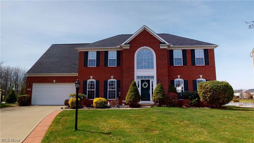 If you thought you couldn't have it all you have not seen this beautiful home! Stunning 4 bed, 3 bath colonial, situated on a cul-de-sac with gorgeous pond views in a desirable neighborhood w/finished basement and the list goes on. From the moment you walk into the foyer w/soaring ceilings you get a glimpse of the beautiful views. To the right is an office or formal liv. room w/french doors. To the left is the large formal dining room. The kitchen is open and spacious boasting an enormous island, new cabinetry,  granite surfaces, touch activated faucet, stainless appliances and lovely morning room with raised ceilings, overlooking pond with access out to your large deck with firepit for those summer cookouts!  Great room boasts stone fireplace and views of pond. The master bedroom is sprawling w/double walk in closets and spacious master bath. 3 additional bedrooms are very generous in size and closet space. Main bath offers double sinks. The majority of the basement space is finished