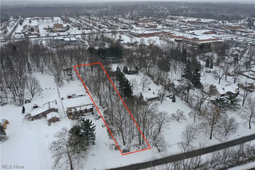 Excellent opportunity to own this private wooded lot located the Metroparks. Lot is approximately 75x600.  Call now to build your new custom home.  All utilities at the street.  Walking distance to the Middleburg Heights library and recreation center and shopping.  Close to I-71.
