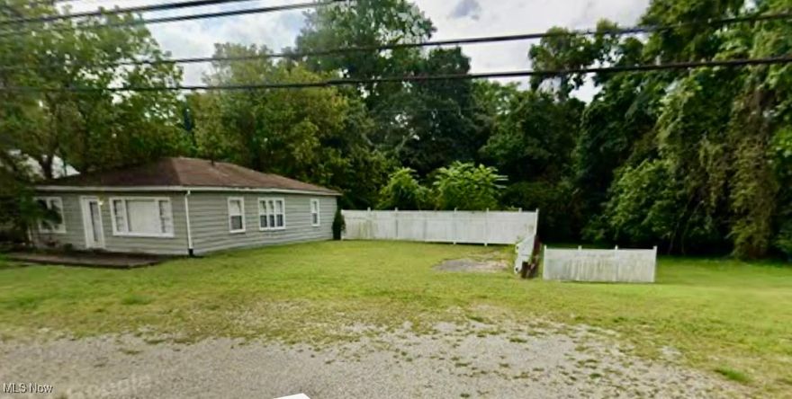 SUPER VISIBILITY on Washington Boulevard, Belpre, Ohio.  Three bedroom, one bathroom. Being sold as is, where is.  Cash or conventional financing only. Per seller conversation with City of Belpre the property is zoned C2, "mom and pop" business.