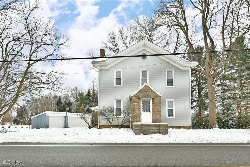 A fantastic addition to your portfolio or a personal residence with plenty of available space; 
this potential North Lima duplex property is well worth a second look! This prominent 
corner lot runs along a quiet, intersecting side street that connects with the main road 
driveway for easy access to the three-car detached garage. The exciting residence proudly 
showcases a stone trimmed formal entrance while a second, covered rear entryway is 
available to the easily partitioned interior. Currently outfitted with a pair of first floor 
kitchens, each half showcases first floor main areas that include dining and living room 
space while the near unit includes a full first floor bath. Each provision offers a pair of 
second story bedrooms as the far unit brings a full second floor bath that branches from its 
main hallway to include a small bonus room for easy storage and attic access. Most rooms 
feature renovated surroundings with updated flooring and carpets, allowing for a near turnkey opportunity. Call today for your private showing!