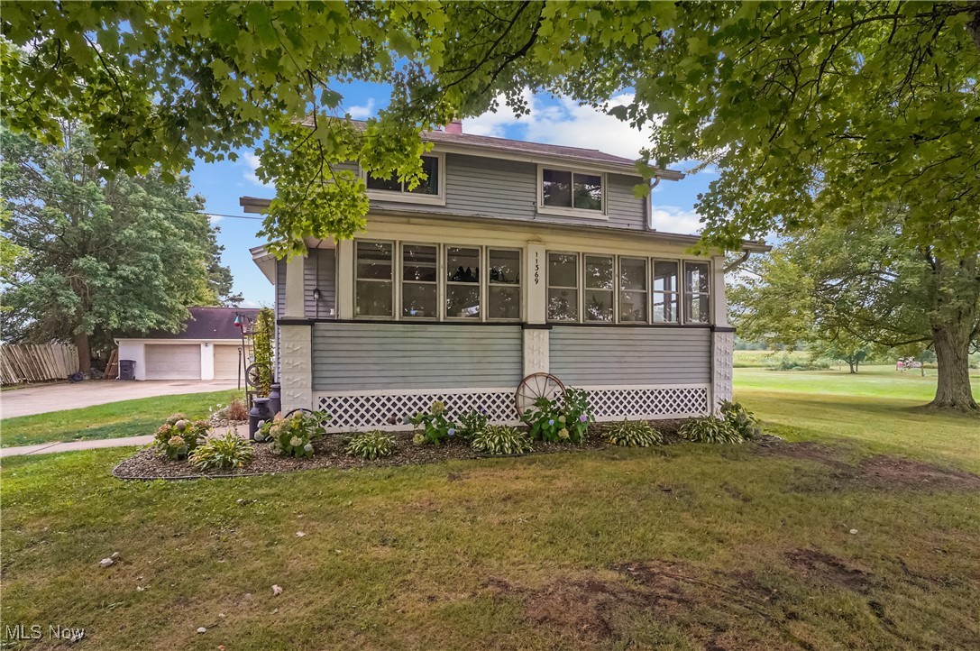 Welcome Home to your piece of country in Jackson Milton School District!
This 3 bedroom, 1 bath, with 2-car garage will make you want to stay awhile.
Enter into an enclosed front porch with many possibilities and be welcomed into a large country kitchen including appliances, reverse osmosis, pantry and built-ins. The living room is filled with light from the large picture window and the first floor primary bedroom with vaulted ceilings, has it's own exterior door to the side porch, and a beautiful view of the yard. Two bedrooms and bathroom upstairs will offer rest and relaxation. A full basement will give so much storage and a large area for laundry, with washer and dryer and water softener included. Outside, the detached garage has door openers. Invisible pet fence with collars to convey. With over an acre of ground you will be so glad you found this home, sweet, home! Schedule your tour today!