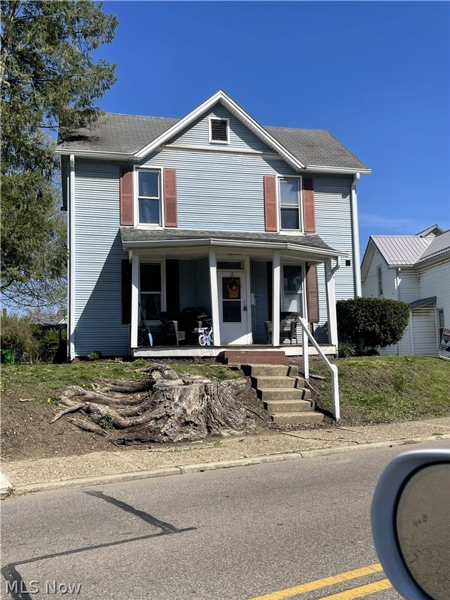 Amazing Investment Opportunity in the heart of Coshocton! This hard to find duplex has two solid tenants in place, upper and lower units and many dramatic improvements toinclude a/c, deck, new upscale appliances inlower unit, new kitchen cabinets/butcher block counters, off street parking, washer/dryers in both units. If you've dreamed of purchasing your first investment, or adding to your existing portfolio, this is your chance and is priced to sell! Upper one bedroom rented $735, lower 2 bedroom rented $860. Tenants pay for gas and electric, owner pays water/trash separately. Washer/dryers all appliances convey with sale for both units. Tenant occupied, must give 24 hr notice to show.