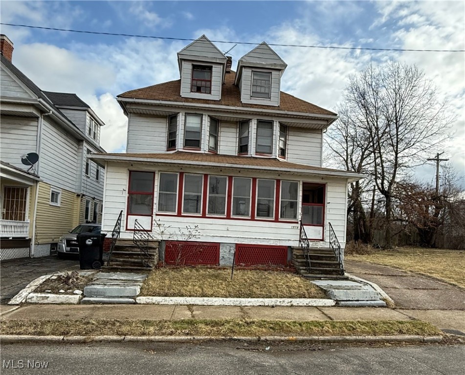 Seller is open to all reasonable offers. No wholesalers. No seller financing. No inspection contingency. All inspections must be completed before going into contract.
Attention investors! This multifamily property in the rapidly developing Circle East neighborhood is your next value-add project. With solid bones and ample space, this fixer-upper offers incredible profit margins. This side-by-side duplex boasts 3 bedrooms on each side with separate utility meters. Additionally, the attic area has bonus living space. The Circle East District is one of Cleveland's hottest projects and substantial investments with the Cuyahoga County Landbank. Phase I includes a mix of housing types, rebuilding of the waterline and sewer infrastructure, repaving of the streets, new sidewalks, tree lawns, trees, streetlights, and the installation of fiber optic cable. Phase II will begin this year with the groundbreaking of new luxury homes on Penrose Avenue and adjacent streets. These new homes are projected to be listed for over $325,000! The development of new commercial and recreational amenities on Euclid Avenue are included in the plan as well. This is the diamond in the rough you've been looking for! Don't miss this amazing opportunity! Google Circle East District to learn more about this major community revitalization project! Zoned for medical, dental, and apartment/residential. Cash deal. Easy to show!