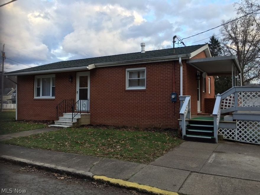 Bethany- A great 3 bedroom brick ranch located in the heart of Bethany. Walking distance to store, post office, college, and other extra curricular activities. Perfect for a first time home buyer, retired couple or for a college student attending Bethany College.