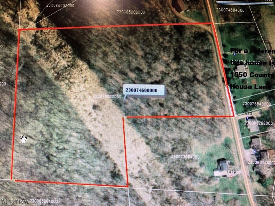 Wooded property, outside city limits.  Possible building site or used for recreational purposed.  This is an estate property, owner knows nothing about the property.  Being sold "as is". #1224