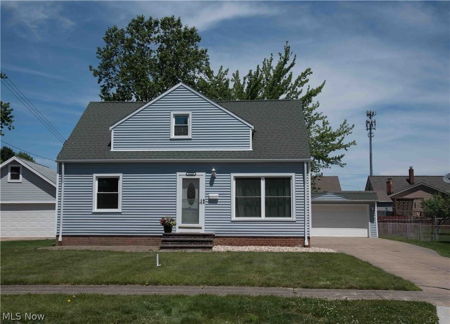 Beautifully updated and well-maintained 3 bedroom bungalow located just a short walk to the neighborhood park with playground and pool! Deep backyard with a cement patio just off the kitchen. This home has so many updates! Brand new vinyl siding on the house and garage, new gutters, motion-sensor lighting on garage and at side door, Ring Doorbells on the front door and side door, newer windows, freshly painted interior, updated electrical, and updated plumbing. Newer driveway and glass block windows in the basement! Family room in the basement was recently finished to include luxury vinyl flooring, new ceiling, lighting, TV mount, soft-close cabinets and drawers, granite counter tops and sink, updated electrical - the perfect place to entertain or relax! The details have been taken care of for you - even the chimney was recently tuck-pointed! With a freshly updated half-bath on the second floor, this spacious area could be the master bedroom, a great office/playroom or upstairs family