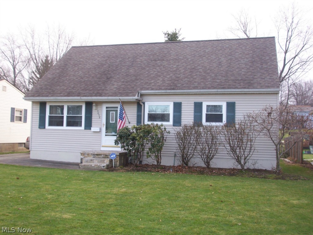 Price Reduced $12,000!!! A one of a kind find that is on a dead end street running into Lion's Park. The 3 bedroom, 1.5 bath cape has an unfinished 2nd floor. Some Drywall and flooring will make a large master bedroom/play room/bonus room. The basement is partially finished, with ceiling and walls. Add some carpet for a finished rec room with bar. The many updates include: high efficiency windows, roof, siding, carpet, and more. There is also hard wood floors under the carpet. There is a two car garage, ample storage, updated appliances, and much much more.