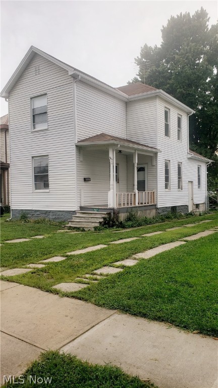 3 Bedroom, 1.5 bath home located in Zanesville, Ohio. This home boasts a large eat-in kitchen, first floor laundry, back porch overlooking the fenced in back yard, and a detached 2 car over-sized garage. Recent updates in the home including new gutters and downspouts. This home is perfectly priced to have a payment cheaper than rent! Contact your agent today for a private showing.