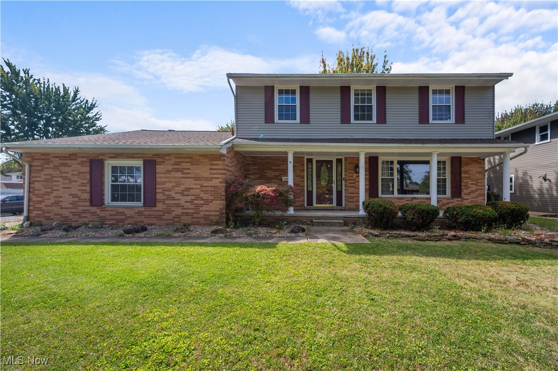 Welcome home to this wonderful 4 bedroom, 2.5 bath colonial nestled on a gorgeous lot in the heart of Middleburg Heights. Walk in to be greeted with an expansive open concept floor plan. Spacious living room boasts plenty of room to entertain or relax and a large picture window proving lots of natural light. Updated eat-in kitchen features newer cabinetry, granite counters, deep bowl sink, under cabinet lighting, recessed lights, new flooring, and a pantry. Kitchen flows effortlessly into the 2nd living space which provides a tile accent fireplace with a wood burning stove insert, new flooring, built in bookshelves, and access to your privacy fenced back yard. Dinning room off of the kitchen for your formal events. 1st floor also provides an updated 1/2 bath, laundry room, and access to the 2 car attached garage. Upstairs you will find 4 generously sized bedrooms with an owners on suite. Owners bedroom provides dual closets, ceiling fan, full bath with some updates. 3 other bedrooms feature ceiling fans and ample closet space. Downstairs boasts a finished rec room with new LVT flooring and built in entertainment center, 2 bonus rooms that can be used as an office, gym or whatever you may need plus a storage room with built in work bench. 2 car garage features storage cabinets, attic access, and a newer opener. Your new backyard features a privacy fence, shed, above ground pool, patio, garden area, and fire pit. Vinyl siding! Newer roof! Gutter guards! Vinyl windows throughout! Updated electrical panel! Newer HVAC! Newer water tank! Close to shopping, restaurants, metro parks, highways and more. Do not miss your opportunity to make this home yours! Schedule a tour today!
