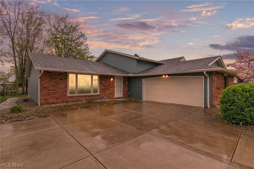 Welcome to this well built, SOLID home located conveniently between all the amenities of Strongsville and Brunswick! This home has been well taken care of, just awaiting for your expertise in cosmetic details! All of your big ticket items have been taken care of for you: Furnace and A/C replaced in 2018. HWT replaced in 2015. Roof/gutters, all windows (front picture window in family room replaced in 2016), and vinyl siding replaced in 2009. Concrete driveway and garage door opener replaced in 2007. Master and half bath updated in 2016. Lower level carpet replaced in 2014. LVP flooring in foyer and kitchen updated in 2014.  Upper level of the home showcases 2 nicely sized bedrooms - across the hall, through the french doors, is a large owners suite with a full bath! Main level provides an abundant amount of space, that leads out to the patio and spacious back yard - perfect for family gatherings or entertaining!! Lower level presents yet another large living area adjacent to the 4th bed