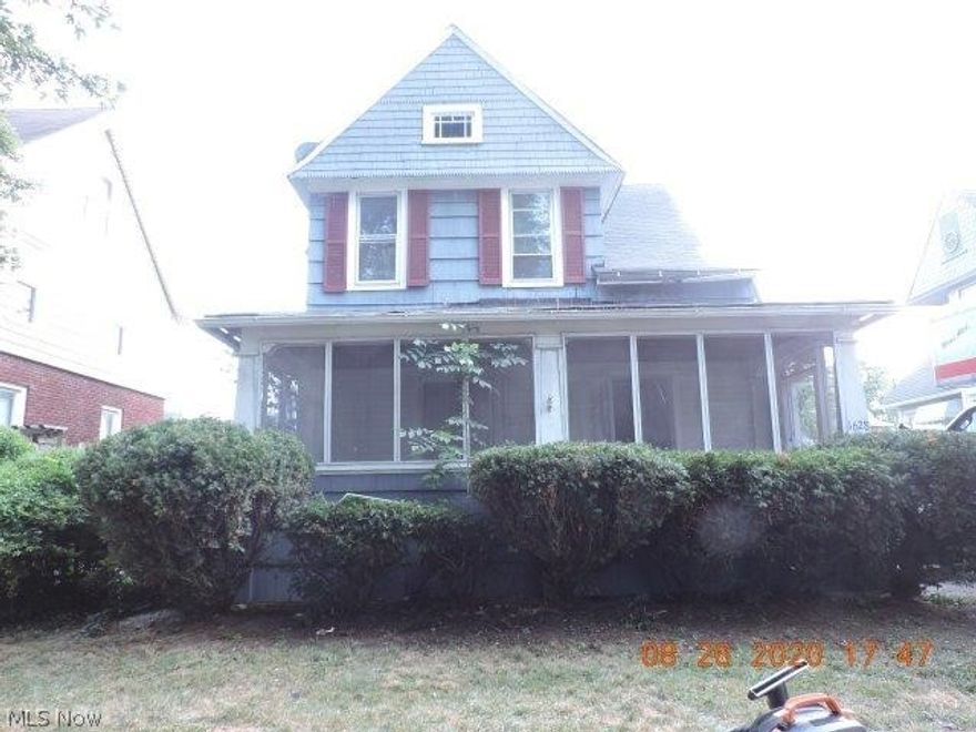 East side 2 story featuring a spacious living room, formal dining room and modern kitchen with ample cupboard and counter space. 2 full baths, 1 1st floor and 1 full on the 2nd floor. There is a bedroom on the first floor and 3 bedrooms on the 2nd floor all have good closet space. The basement is full and unfinished. city water/city sewer and gas forced air heat. The back yard is fenced and roomy. A detached garage and large front porch just add to this homes character.