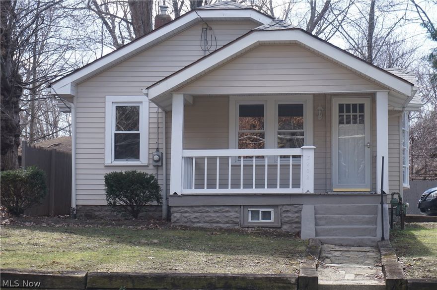Welcome to this neutrally updated ranch surrounded by mature trees. Kitchen features new countertops, new flooring, and ample cabinet space. Dining room offers lots of natural sunlight! Remodeled bathroom includes ceramic tile surround. New roof, enclosed back porch, and covered rear deck. Master bedroom with walk-in closet. Call today to schedule a private showing! Agent Owned.