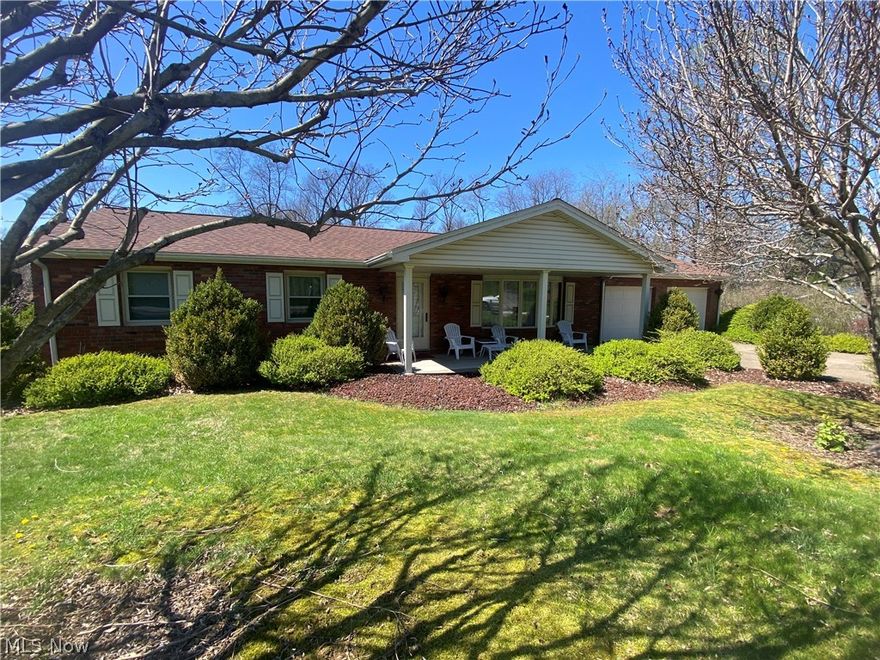 Welcome home to 67156 S Almar Lane, this spacious all-brick ranch is nestled on a beautiful corner lot in a quiet established neighborhood. The crown jewel of this property is the beautiful in-ground pool with newer liner, perfectly situated for maximum sun exposure and summer enjoyment. Complete with a backyard storage barn for all your outdoor gear. The property offers 3 bedrooms and 2 full baths, a great blend of comfort and standout amenities. Enjoy approximately 2,000 square feet of living area. Cozy up during the colder months with two fireplaces (one gas, one wood-burning stove). The finished basement with pool table (stays with home) provides a huge bonus space for recreation or hobbies. Potential bathroom in basement with toilet already installed and ready for the buyer to finish. 2 car attached heated garage. Major structural and mechanical updates have already been completed including newer completed foundational work (approx. $16,000), including a new sump pump, freshly painted main level, including all bedrooms and bathrooms, newer water heater (2024) (per owner).