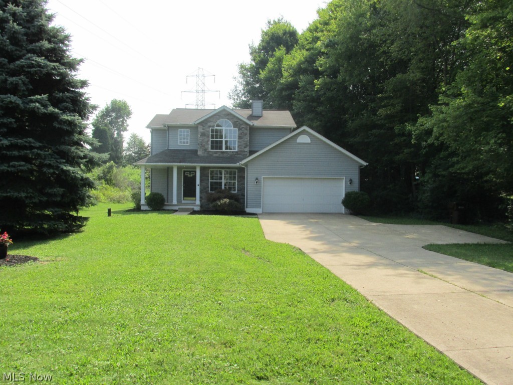 Very nice 1994 two-story colonial on .75 acre in move-in condition offers 3 bedrooms, 2.5 baths, 2-car attached garage * Open floor plan kitchen views great room fireplace * Formal first floor living room, easy-care wood flooring in foyer, hallway and dining room walkways * Handy first floor laundry room * Master bedroom has private bath with skylight and 8 x 9 walk-in closet * Extra concrete turn-around drive * Bird and nature lovers will appreciate private backyard relaxing on screened deck off dining room slider * Tall, full and open basement ready to finished your way * Lovely neighborhood adds to this popular location * Call today for your private showing *