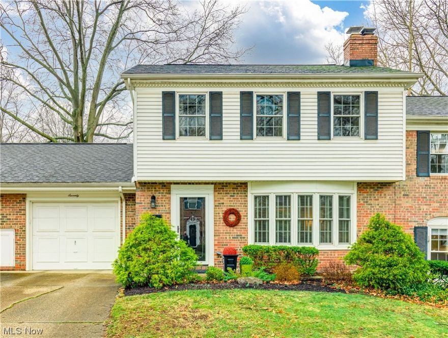 If you are looking for low maintenance living with a fully move-in-ready space look no further. This English Oaks Townhome is absolutely pristine and conveniently located near shopping, highways, Portage Country club. The updates will leave the Buyer with peace-of mind know there is nothing to be done! Major updates include all new PELLA windows and doors(2008), HVAC system and HW tank 2018, Air purifier (2023) fresh paint and carpet. Large family room with wood-burning fireplace. Lovely eating area with sliding doors to patio. Kitchen with granite counters, and Kraftmaid cabinets. Half bath on first floor. Second floor boasts two large bedrooms, updated full bath and convenient laundry area.  1 car attached garage. These sellers have taken all of the stress out of buying. All you have to do is just move in and enjoy.  Schedule your private showing today!