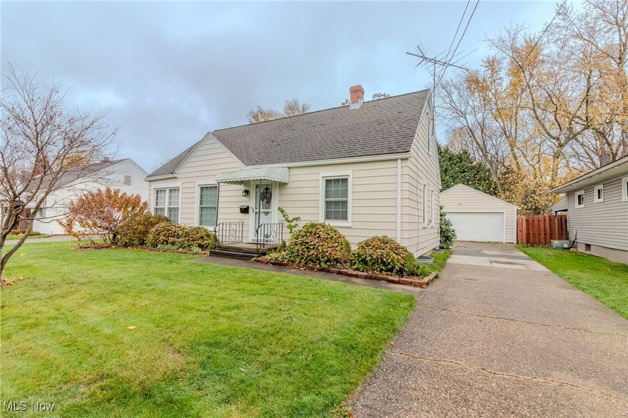 This cozy bungalow is a charming home with 3 bedrooms and 1 full bathroom, offering a comfortable and functional layout. The main level features two cozy bedrooms, perfect for family or guests. The third bedroom is located on the third floor, providing extra privacy and space, making it an ideal retreat. The kitchen is a highlight, featuring sleek stainless steel appliances and plenty of cabinetry for storage. It’s both practical and stylish, offering ample space for meal prep and entertaining. At the back, a door leads to a small porch, and beyond that, a spacious, lush backyard. The outdoor area includes a firepit, perfect for cozy gatherings. This home offers a welcoming and peaceful atmosphere, both inside and out.