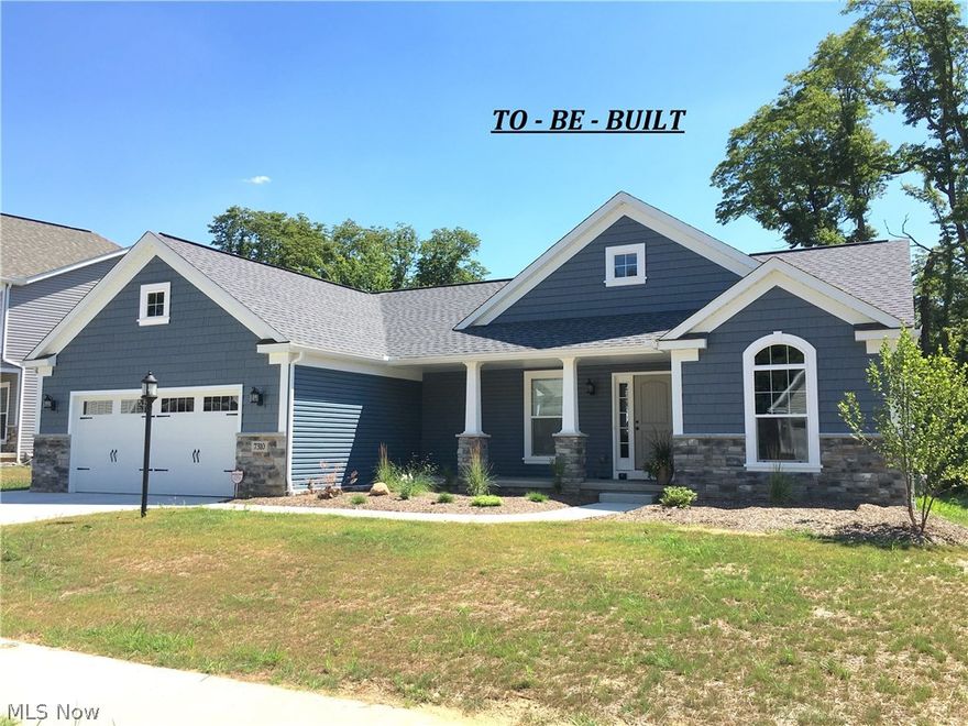 TO BE BUILT New Construction by Patrick Long Homes located in Lexington Farms North 12 Homesite Cul-de-sac. The Chatham II Ranch plan includes a grand vaulted Open Space design inclusive of the Kitchen, Dinette and Great Room. Welcome to this Craftsman-style custom home featuring a gorgeous gourmet kitchen with island bar or command style layout accented with crown and cornice detail cabinetry. 12'8" x 12' oversized Sun Room with Vault and fan/light and extra large windows with transoms and sliding patio door. Split 3 Bedroom design with 3rd bed/Optional Study, Great Room with Craftsman stone fireplace. Finished open staircase with handrailing and balusters to lower level. Main floor Laundry, Family foyer entrance with shoe bench detail or drop zone. Owner's Suite with cathedral ceiling, Owner's Bath with double-bowl vanity with extra large walk-in closet, large soaking tub and separate shower. Full lower level ready to be finished with a 30 yr Tuff-N-Dri basement guarantee. Lexington