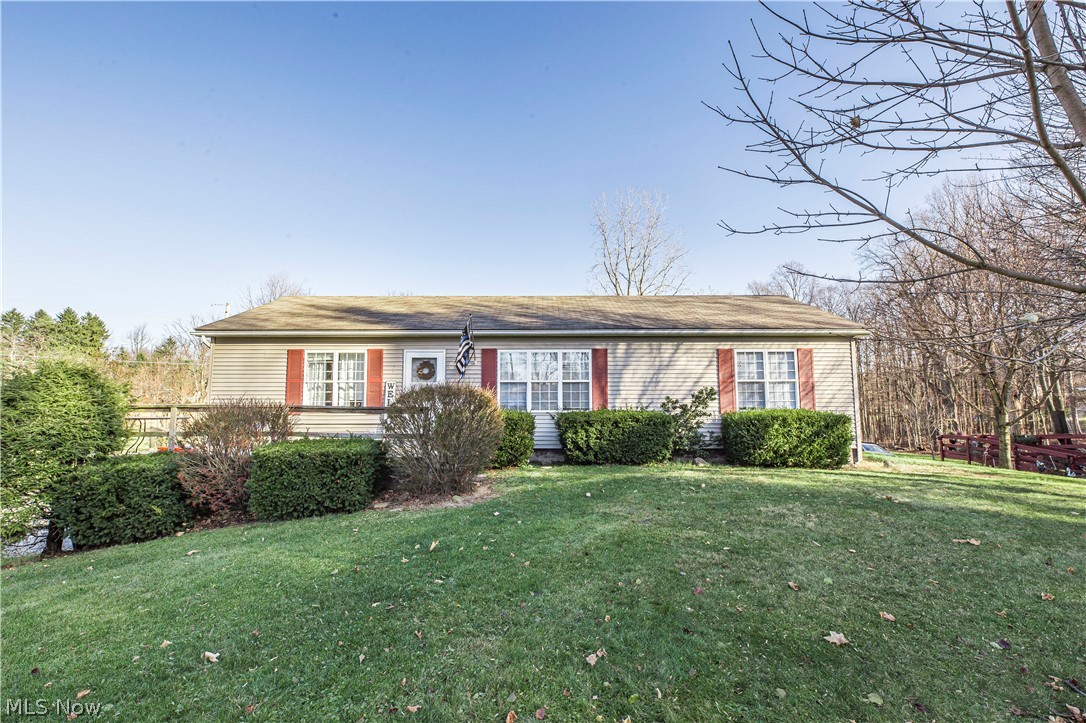 A beautiful ranch-style home with over an acre of land! This home features a giant primary suite with a new whirlpool tub, two car garage and a partially finished basement. You need to see this home in person to realize the unlimited potential it has. Schedule your in-person showing today!